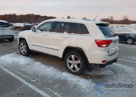 2011 Jeep Grand Cherokee Overland z USA, uszkodzony, nr VIN 1J4RR6GGXBC570117